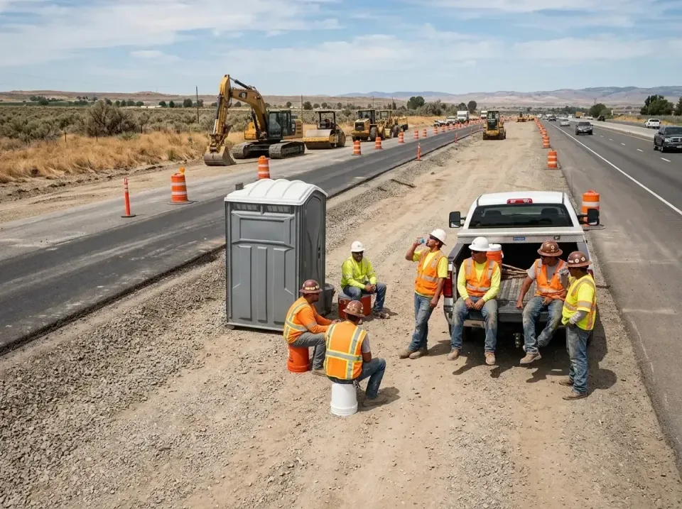 highway-road-construction-crew-007 — frequently asked questions, Porta Potty and Restroom Rentals in Wernersville, PA